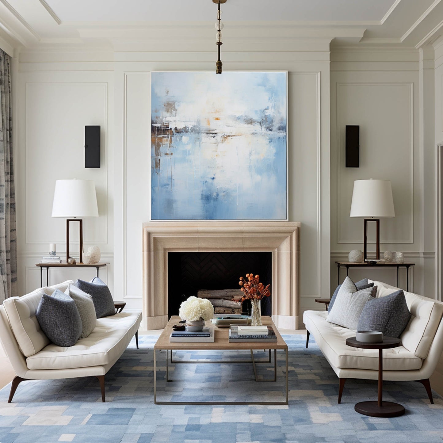 Modern Abstract Painting #ABAS152