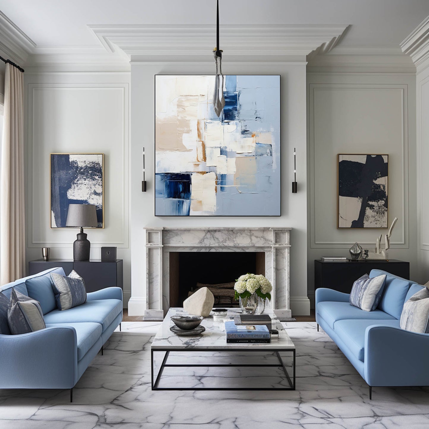 Modern Abstract Painting #ABAS155