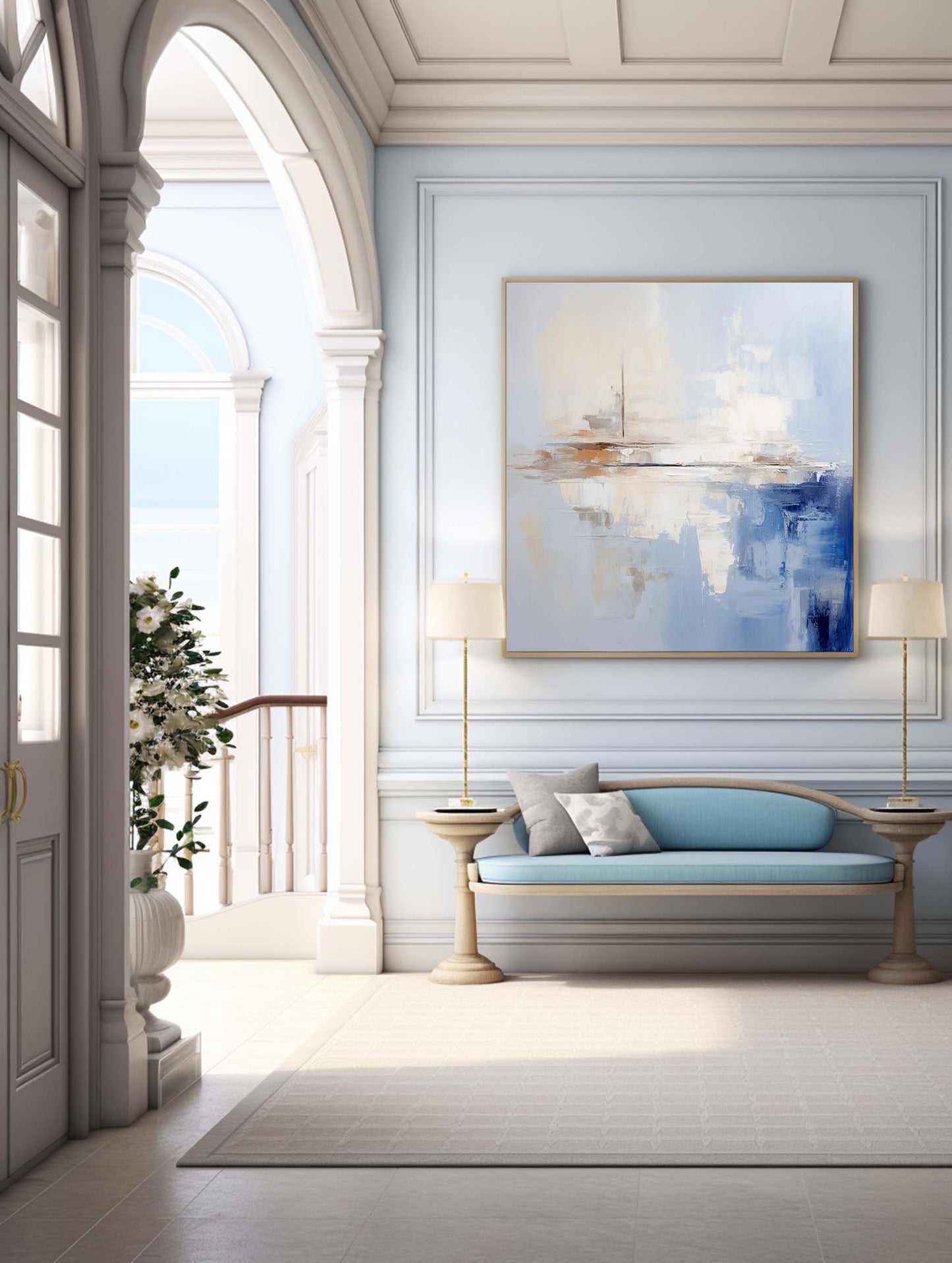 Modern Abstract Painting #ABAS151