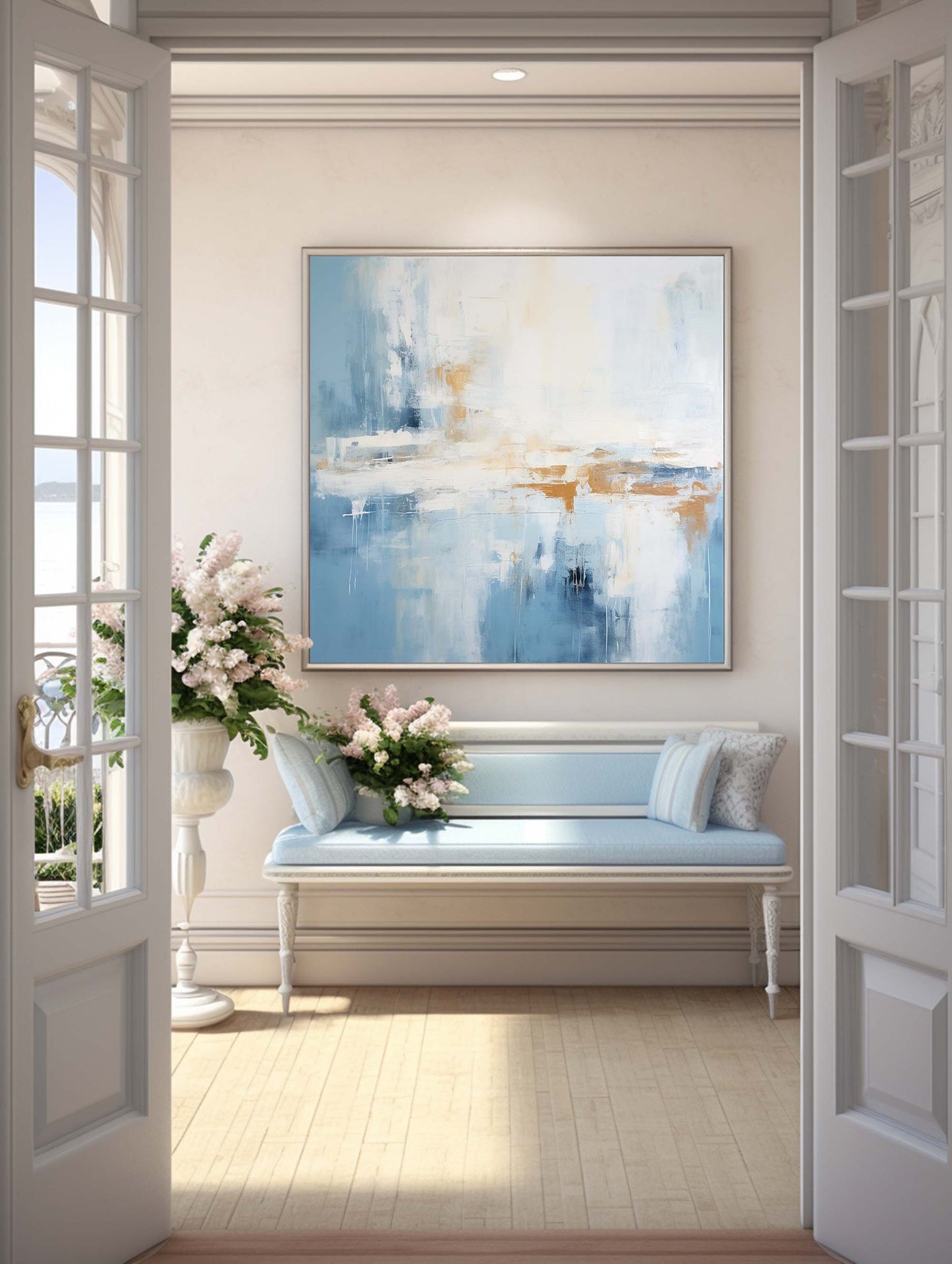 Modern Abstract Painting #ABAS153