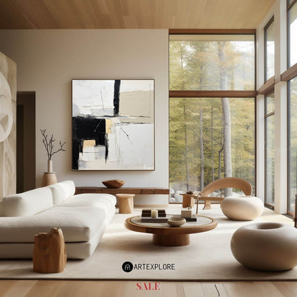 Modern Abstract Painting #ABAS144