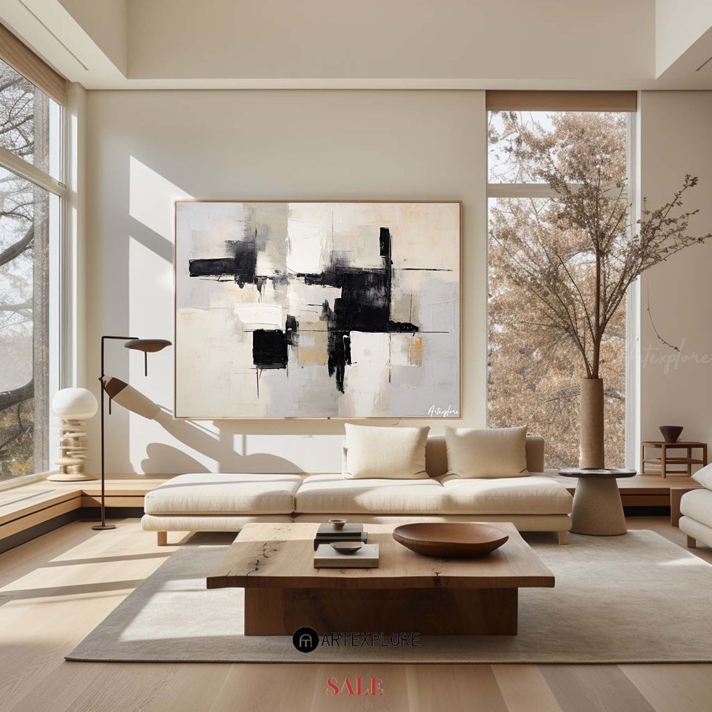 Modern Abstract Painting #ABAH138