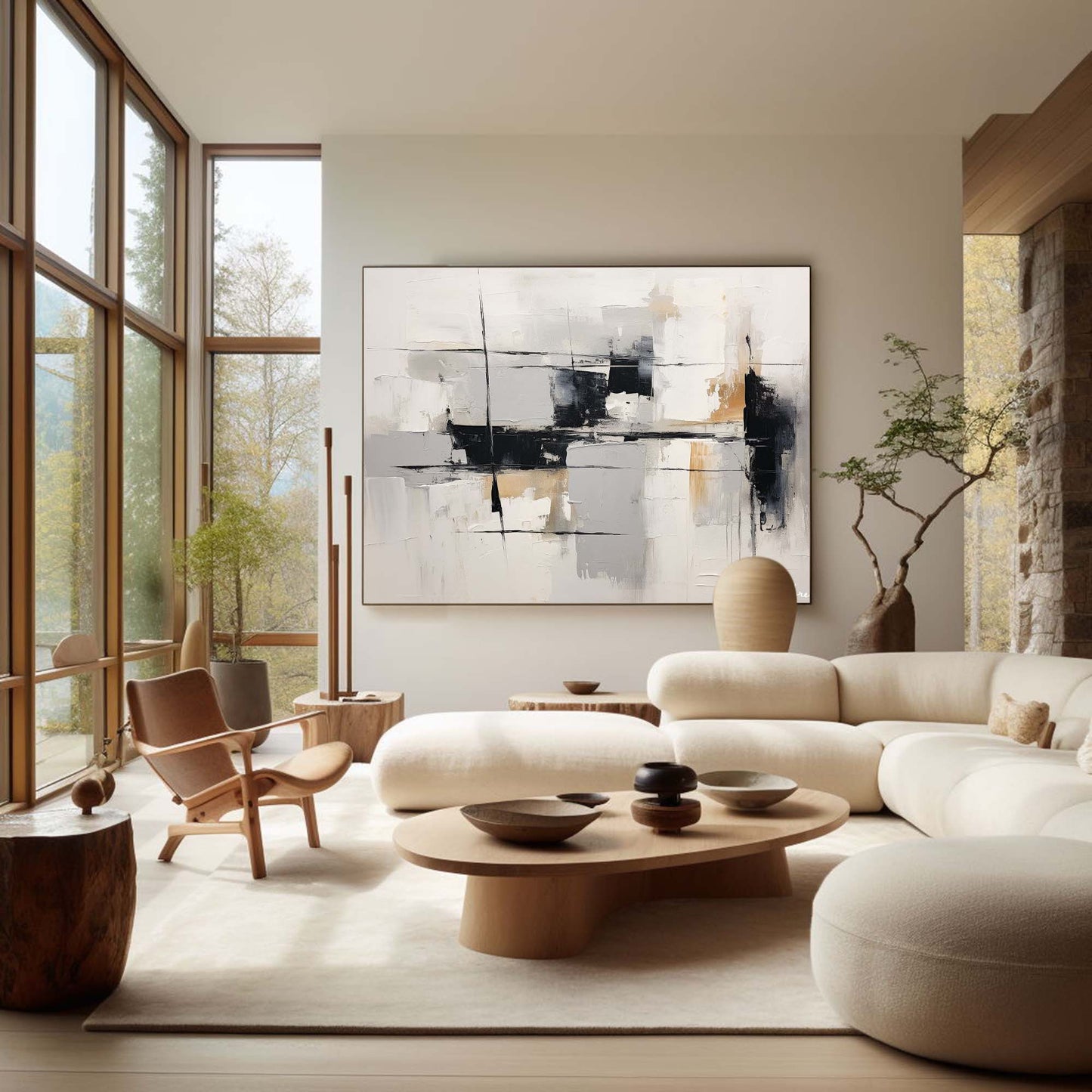 Modern Abstract Painting #ABAH141