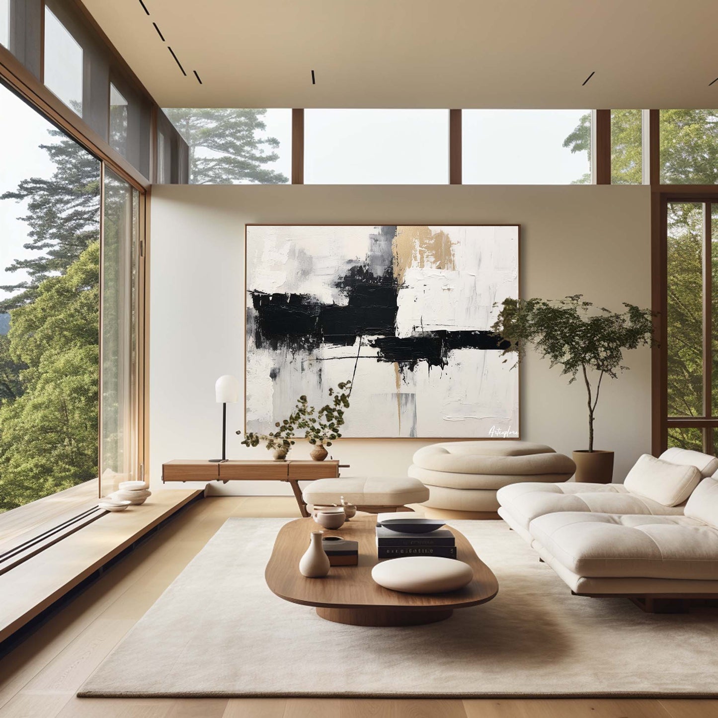 Modern Abstract Painting #ABAH137