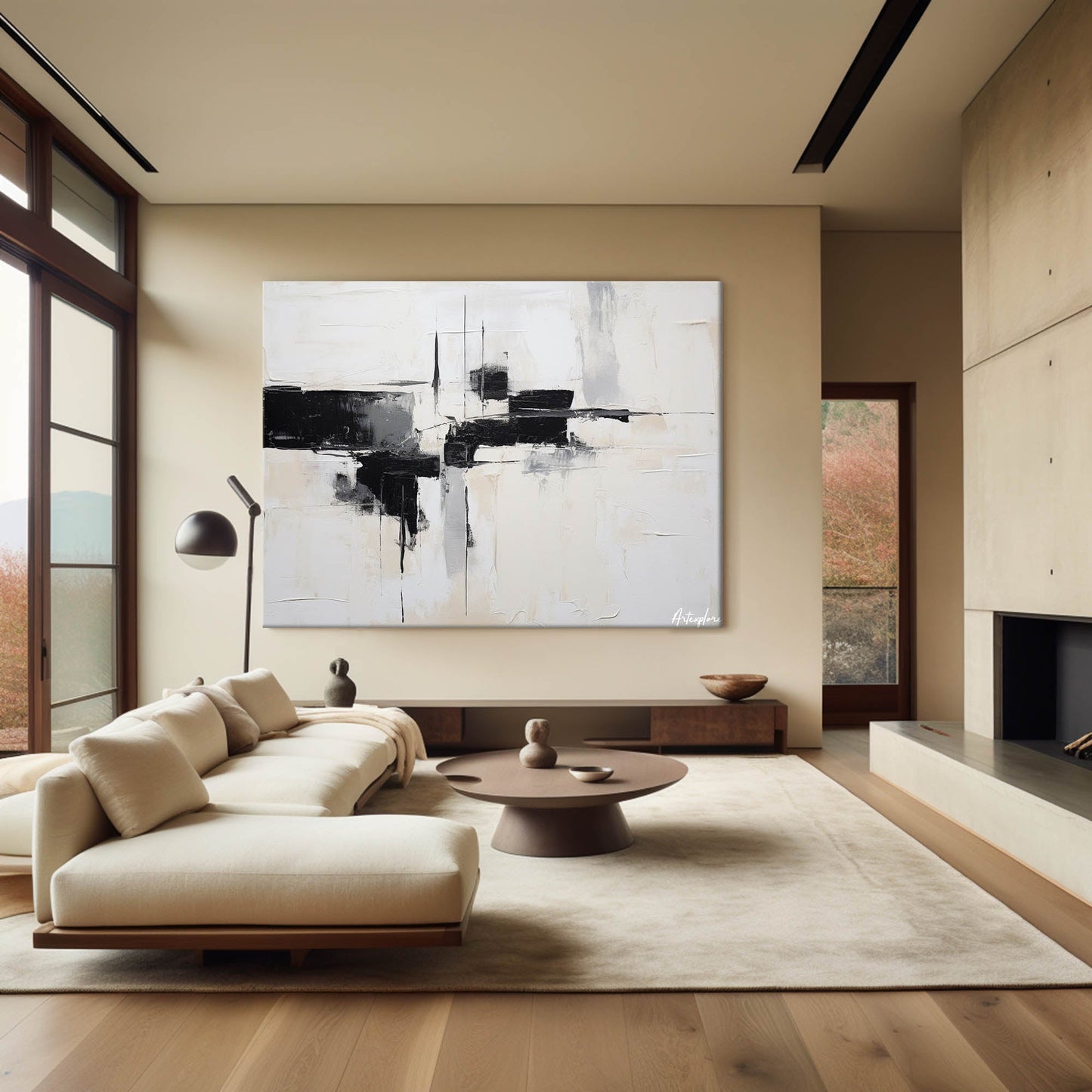 Modern Abstract Painting #ABAH139