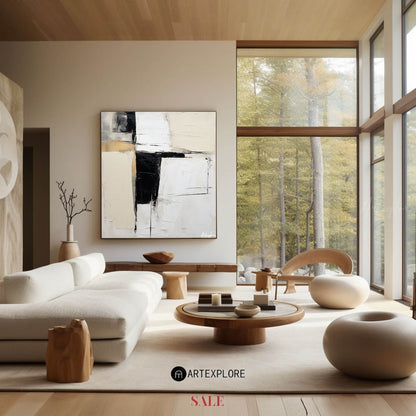 Modern Abstract Painting #ABAS148