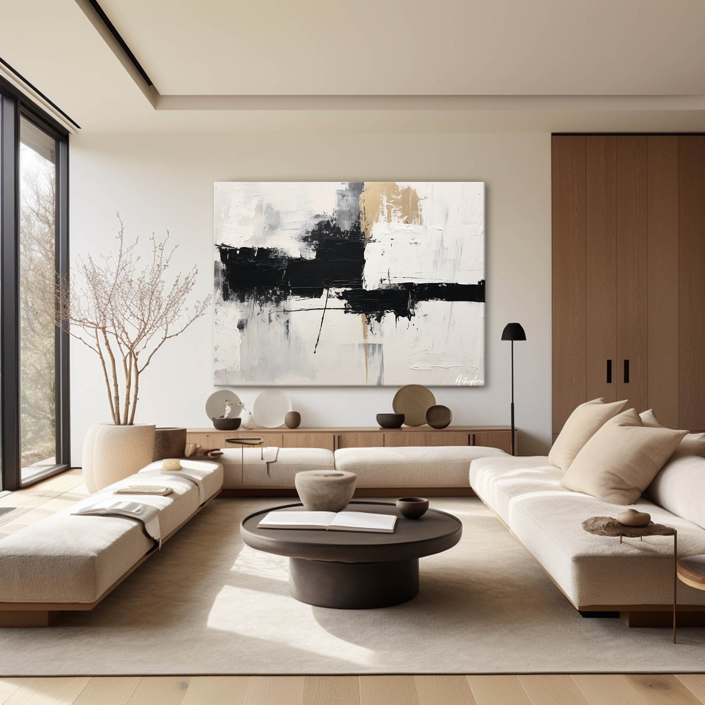 Modern Abstract Painting #ABAH137