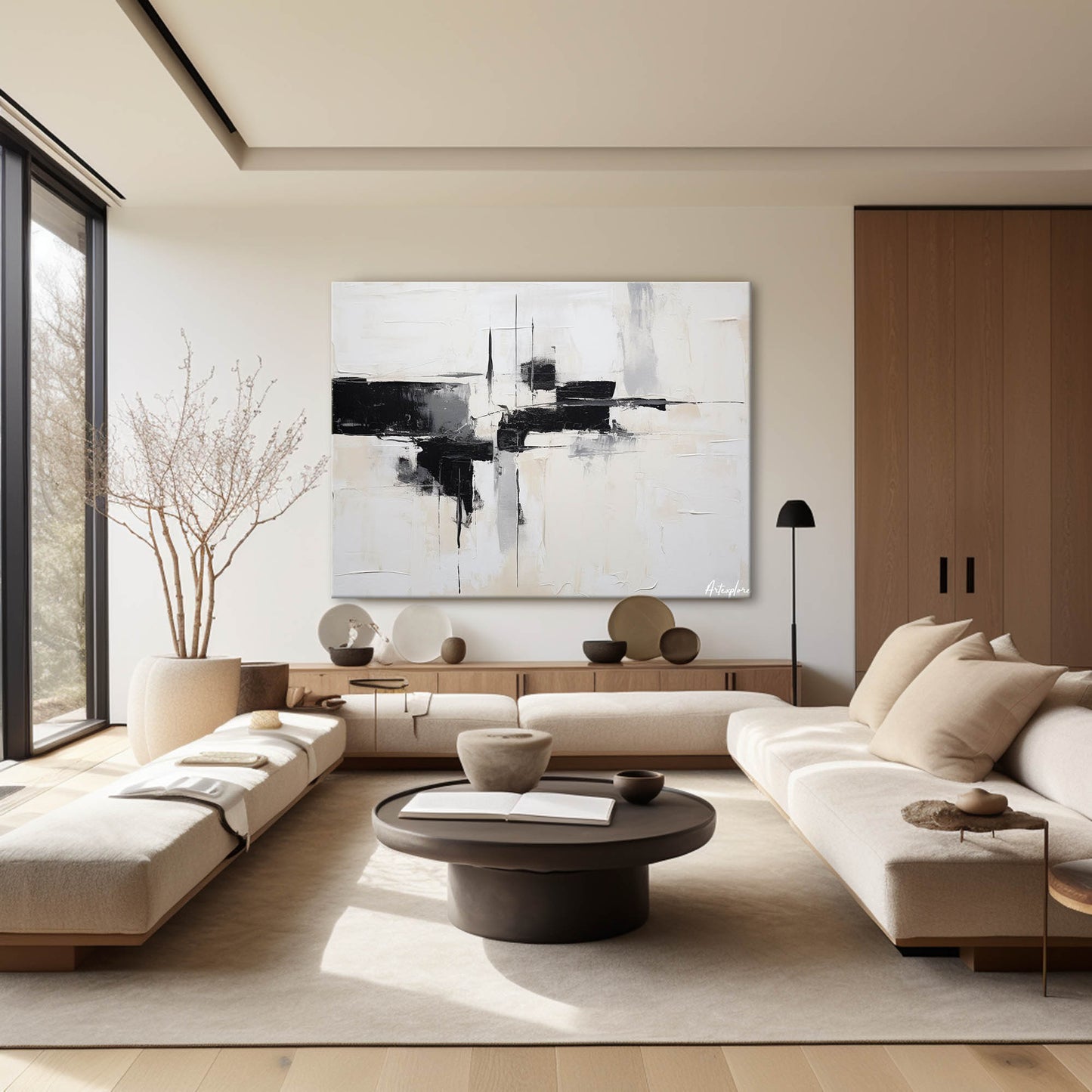 Modern Abstract Painting #ABAH139