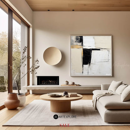 Modern Abstract Painting #ABAS148