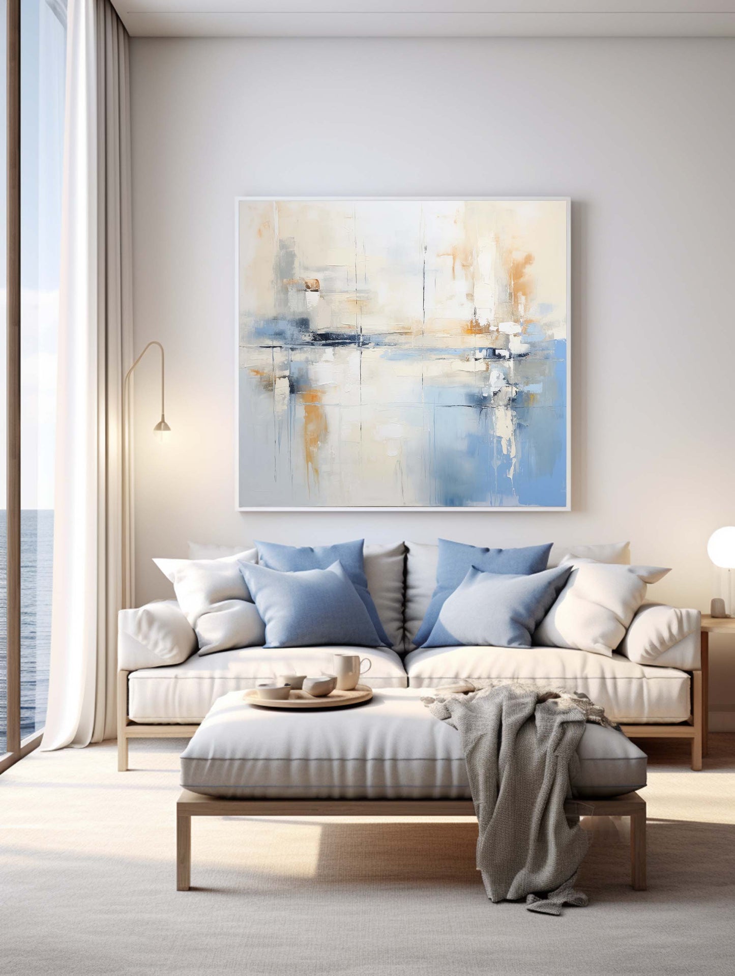 Modern Abstract Painting #ABAS154