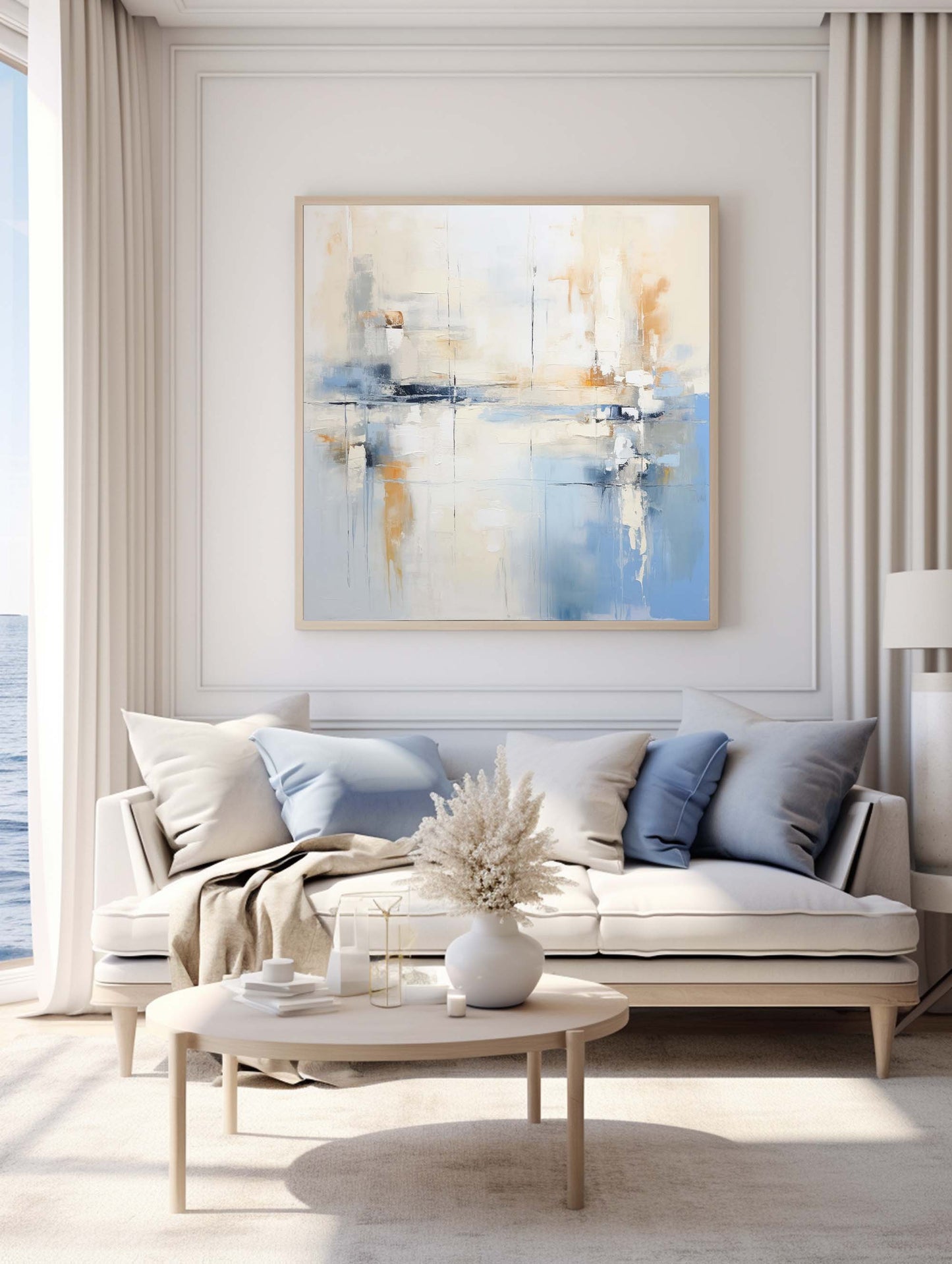 Modern Abstract Painting #ABAS154