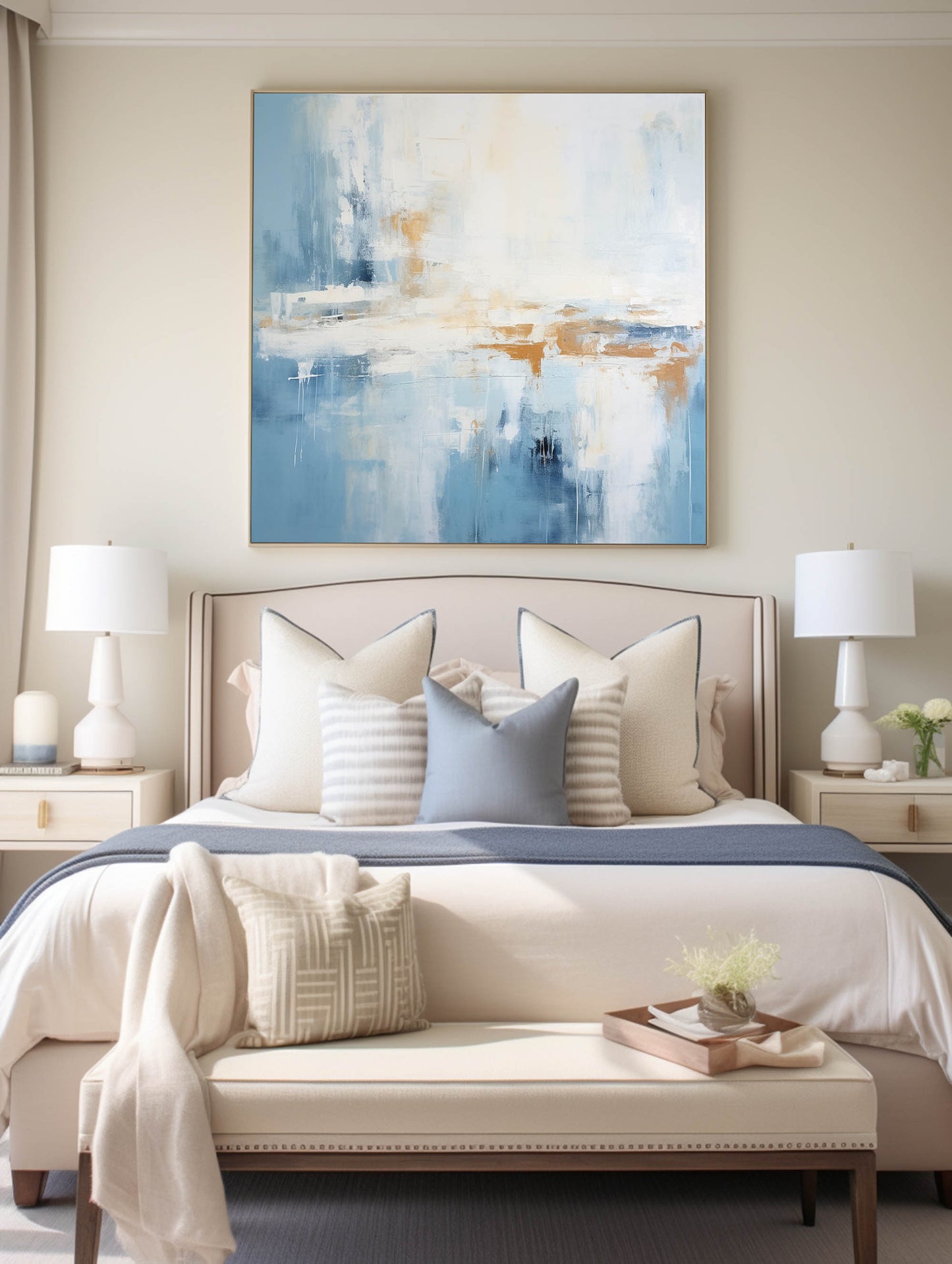 Modern Abstract Painting #ABAS153