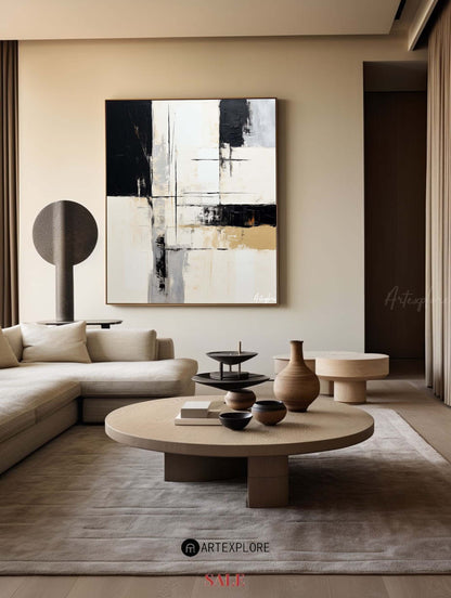 Modern Abstract Painting #ABAS146