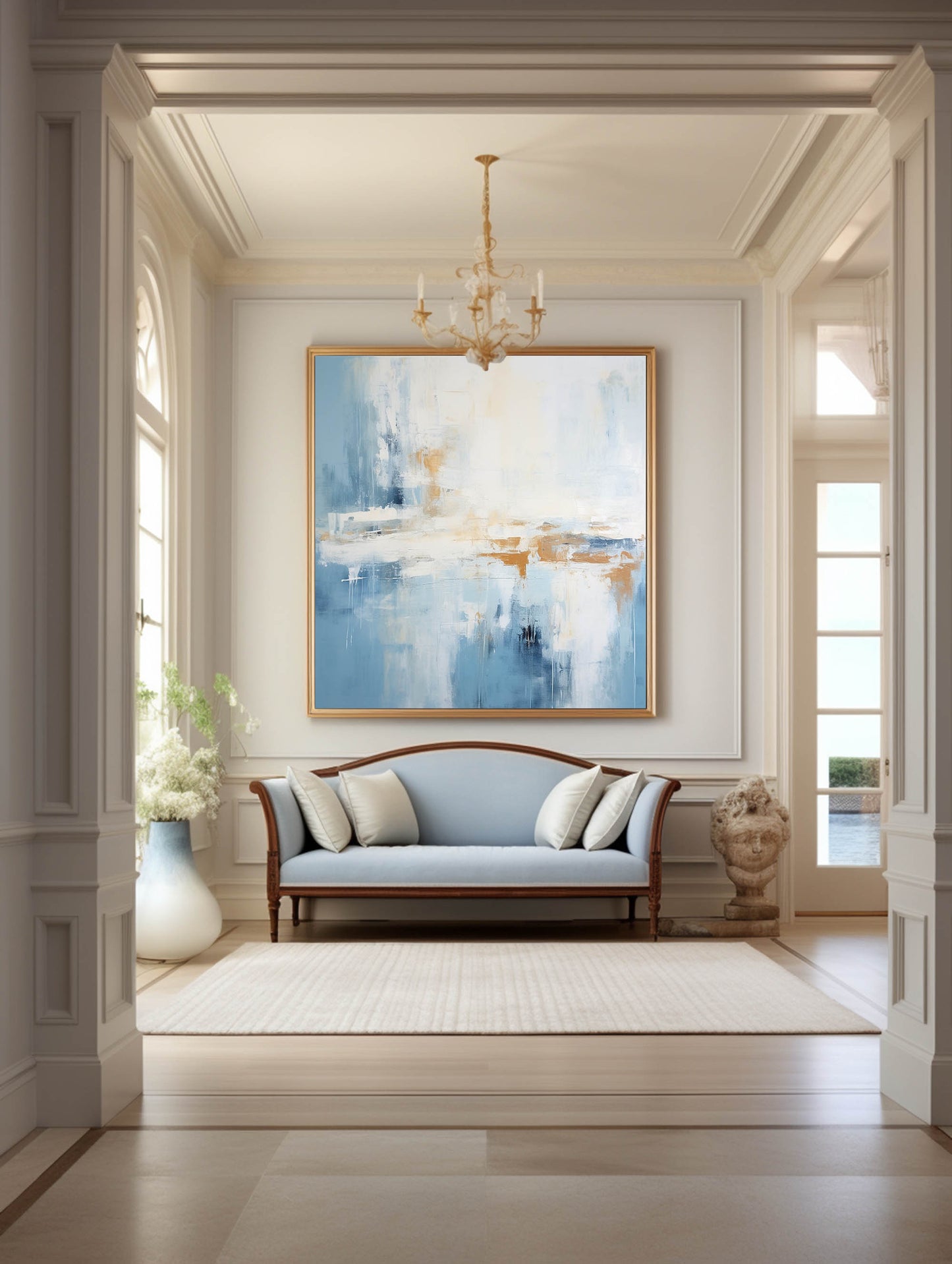 Modern Abstract Painting #ABAS153